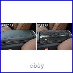 Carbon Fiber Interior Central Armrest Box Panel Fit For Mercedes S Class W222
