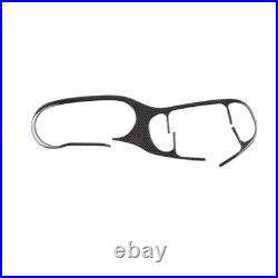 Carbon Fiber Interior Central Control Full Set Decor Trim Cover For Fiat 500L