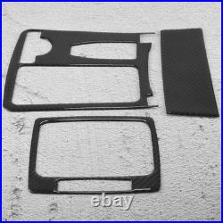 Carbon Fiber Interior Central Control Panel Trim Cover for C