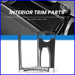 Carbon Fiber Interior Central Control Panel Trim Cover for C