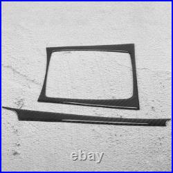 Carbon Fiber Interior Central Control Panel Trim Cover for C