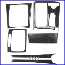 Carbon Fiber Interior Central Control Panel Trim Cover for C