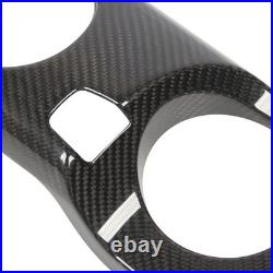 Carbon Fiber Interior Cup Holder Trim Cover Stylish Decoration For Fairlady Z