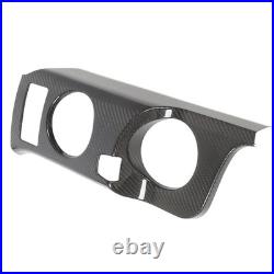 Carbon Fiber Interior Cup Holder Trim Cover Stylish Decoration For Fairlady Z
