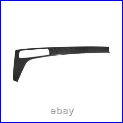 Carbon Fiber Interior Dashboard Decorative Trim Cover For Audi A4 B9 S4 17-24