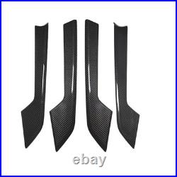 Carbon Fiber Interior Dashboard Decorative Trim Cover For Audi A4 B9 S4 17-24 18
