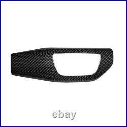 Carbon Fiber Interior Dashboard Decorative Trim Cover For Audi A4 B9 S4 17-24 18
