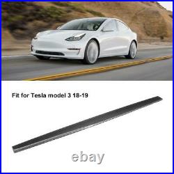 Carbon Fiber Interior Dashboard Right Panel Cover Trim For Tesla Model 3 2018-19