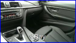 Carbon Fiber Interior Decal Trim Pkg Radio Center Door for BMW 3 Series F30 F31
