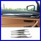 Carbon Fiber Interior Door Panel Strip Cover Trim For BMW 5 Series 2018-2022