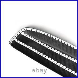 Carbon Fiber Interior Door Panel Trim Sticker For Fiat 500 595 695 Abarth 12-25
