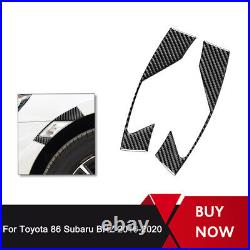 Carbon Fiber Interior Full Kit Set Decal Trim For Toyota GT86 Subaru BRZ 16-20