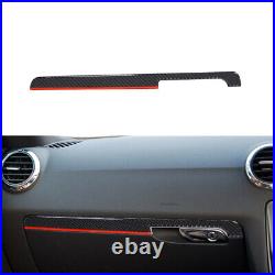 Carbon Fiber Interior Full Kit Set Decal Trim Sticker For Audi TT 2008-2012