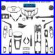 Carbon Fiber Interior Full Kit Set Trim Cover For Ford Fiesta 2011-2015