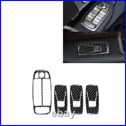 Carbon Fiber Interior Full Kits Cover Trim For Jaguar XF 2009-11