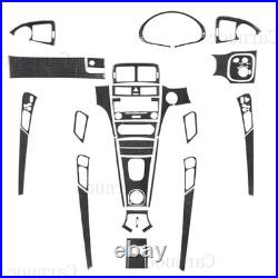 Carbon Fiber Interior Full Kits Trim Set For Mercedes C-Class W203