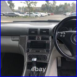 Carbon Fiber Interior Full Kits Trim Set For Mercedes C-Class W203