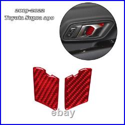 Carbon Fiber Interior Full Panel Set Cover Kit Trim For Supra GR A90 2019-2022