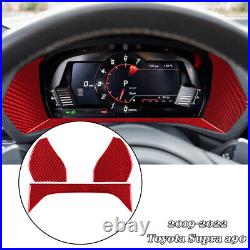 Carbon Fiber Interior Full Panel Set Cover Kit Trim For Supra GR A90 2019-2022