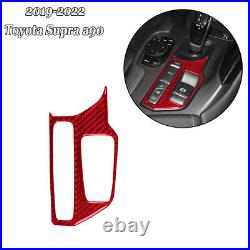 Carbon Fiber Interior Full Panel Set Cover Kit Trim For Supra GR A90 2019-2022