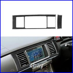 Carbon Fiber Interior Full Set Cover Trim Kit For Jaguar XF 2009-2011
