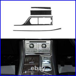 Carbon Fiber Interior Full Set Cover Trim Kit For Jaguar XF 2009-2011