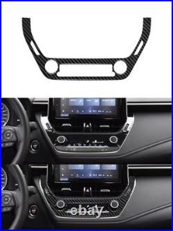 Carbon Fiber Interior Full Set Decor Trim Sticker For Toyota Corolla 2019-2023