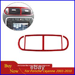 Carbon Fiber Interior Full Set Trim Cover Kit For Porsche Cayenne Sport 2003-10