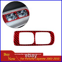 Carbon Fiber Interior Full Set Trim Cover Kit For Porsche Cayenne Sport 2003-10