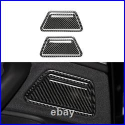 Carbon Fiber Interior Full Set Trim Cover Sticker For Audi A6 2012-2018