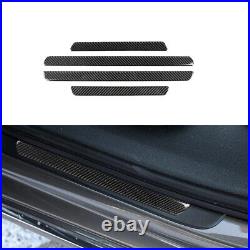 Carbon Fiber Interior Full Set Trim Cover Sticker For Audi A6 2012-2018