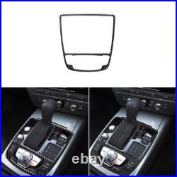Carbon Fiber Interior Full Set Trim Cover Sticker For Audi A6 2012-2018