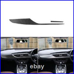 Carbon Fiber Interior Full Set Trim Cover Sticker For Audi A6 2012-2018