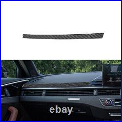 Carbon Fiber Interior Full Set Trim Cover Sticker For Audi A6 2012-2018