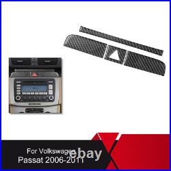 Carbon Fiber Interior Full Set Trim Sticker For VW Passat 2006-2010