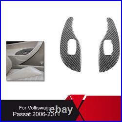 Carbon Fiber Interior Full Set Trim Sticker For VW Passat 2006-2010