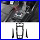 Carbon Fiber Interior Gear Shift Panel Cover Trim Fit For Audi A3 S3 RS3 2014-18