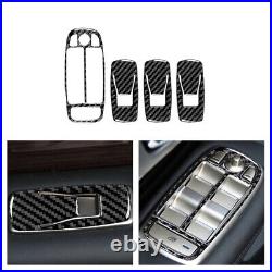 Carbon Fiber Interior Kit Set Trim For Jaguar XF 2009-2011