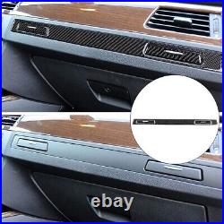 Carbon Fiber Interior Passenger Side Cup Holder Cover Trim For BMW 3 Series E90