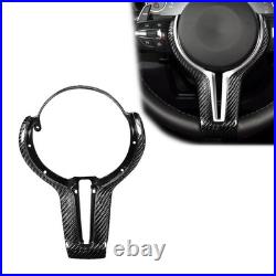 Carbon Fiber Interior Steering Wheel cover For BMW M Performance F80 F82 M3 M4