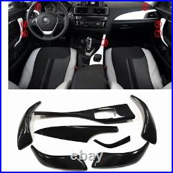Carbon Fiber Interior Trim Cover Set For BMW F20 F21 116i 118i M135i 2013-2016