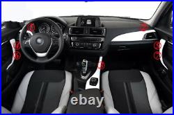 Carbon Fiber Interior Trim Cover Set For BMW F20 F21 116i 118i M135i 2013-2016