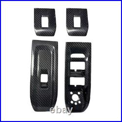 Carbon Fiber Interior Window Switch Panel Trim Cover For Lamborghini URUS 22-23