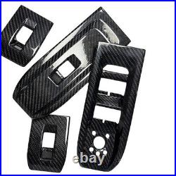 Carbon Fiber Interior Window Switch Panel Trim Cover For Lamborghini URUS 22-23