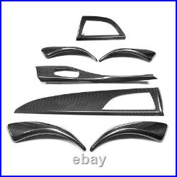 Carbon Fiber Interiors Cover Moulding Trim For 2013-2016 BMW 1 Series F20 F21