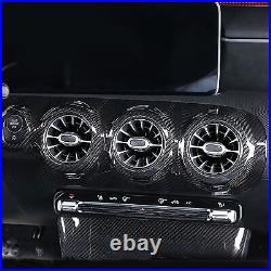 Carbon Fiber Intermediate Vent Cover Decoration for Mercedes-Benz W118 CLA 20-22