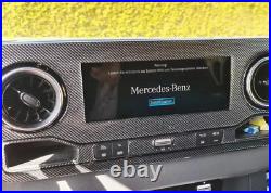 Carbon Fiber Look Dash Trim Kit for Mercedes Sprinter W907 20-24 Auto Interior