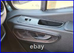 Carbon Fiber Look Dash Trim Kit for Mercedes Sprinter W907 20-24 Auto Interior