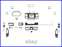 Carbon Fiber Look Dash Trim Kit for Mercedes Sprinter W907 20-24 Auto Interior