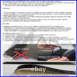 Carbon Fiber Look Dash Trim Kit for Mercedes Sprinter W907 20-24 Auto Interior